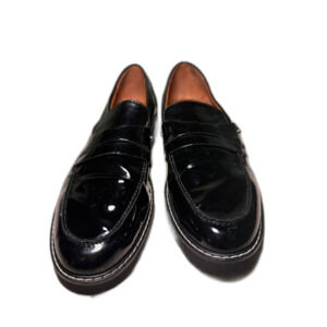 Franco Sarto Cassandra Platform Penny Loafers, 9.5 M.
